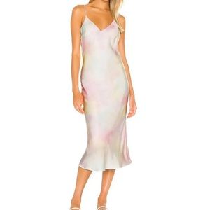 CALI by Cali Dreaming Vaea Tie Dye Slip Dress Sz M